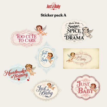 Just a Baby Stickers Pack