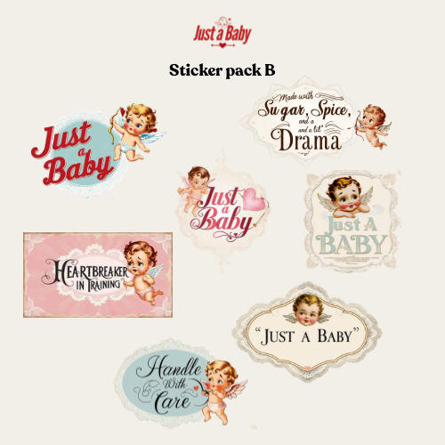 Just a Baby Stickers Pack