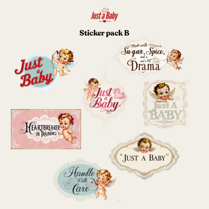 Just a Baby Stickers Pack