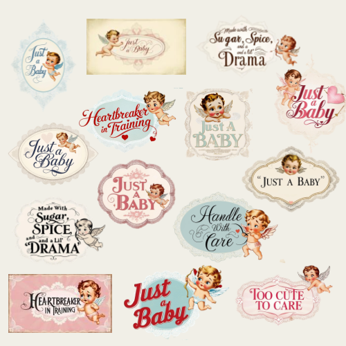 Just a Baby Stickers Pack