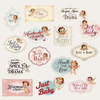 Just a Baby Stickers Pack
